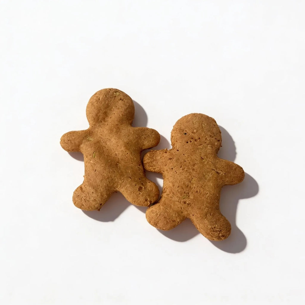 Sugar-free gingerbread protein cookies made with organic ingredients